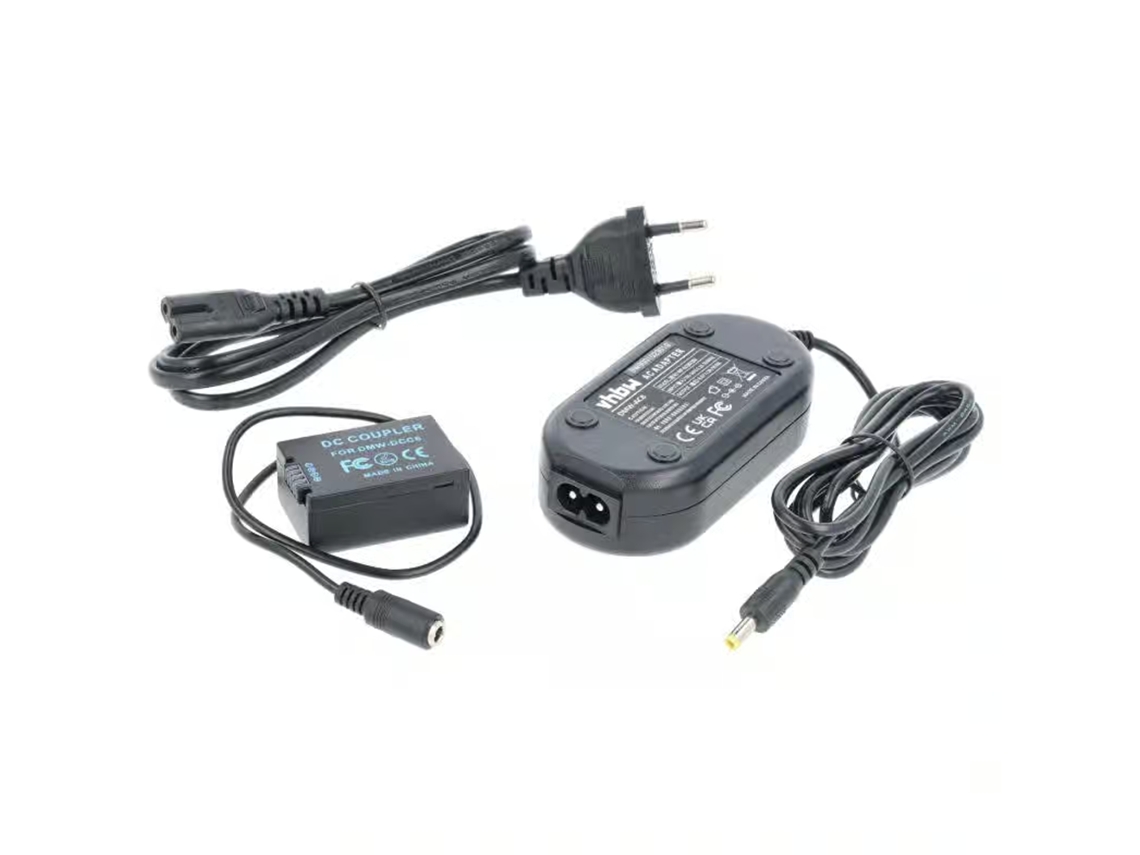 Fonte de Alimentação Substituta Dmw ac8eg / Dmw ac8 para Câmara Leica + Acoplador Panasonic Vhbw 800102301