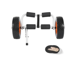 Reboque Horizontal Para Caiaque Succebuy Com Pneus De 25,4 Cm Carga De 90 Kg