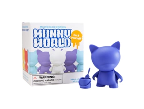 Figura Kidrobot MUNNYWORLD Diy Micro Trikky 2 Vinil