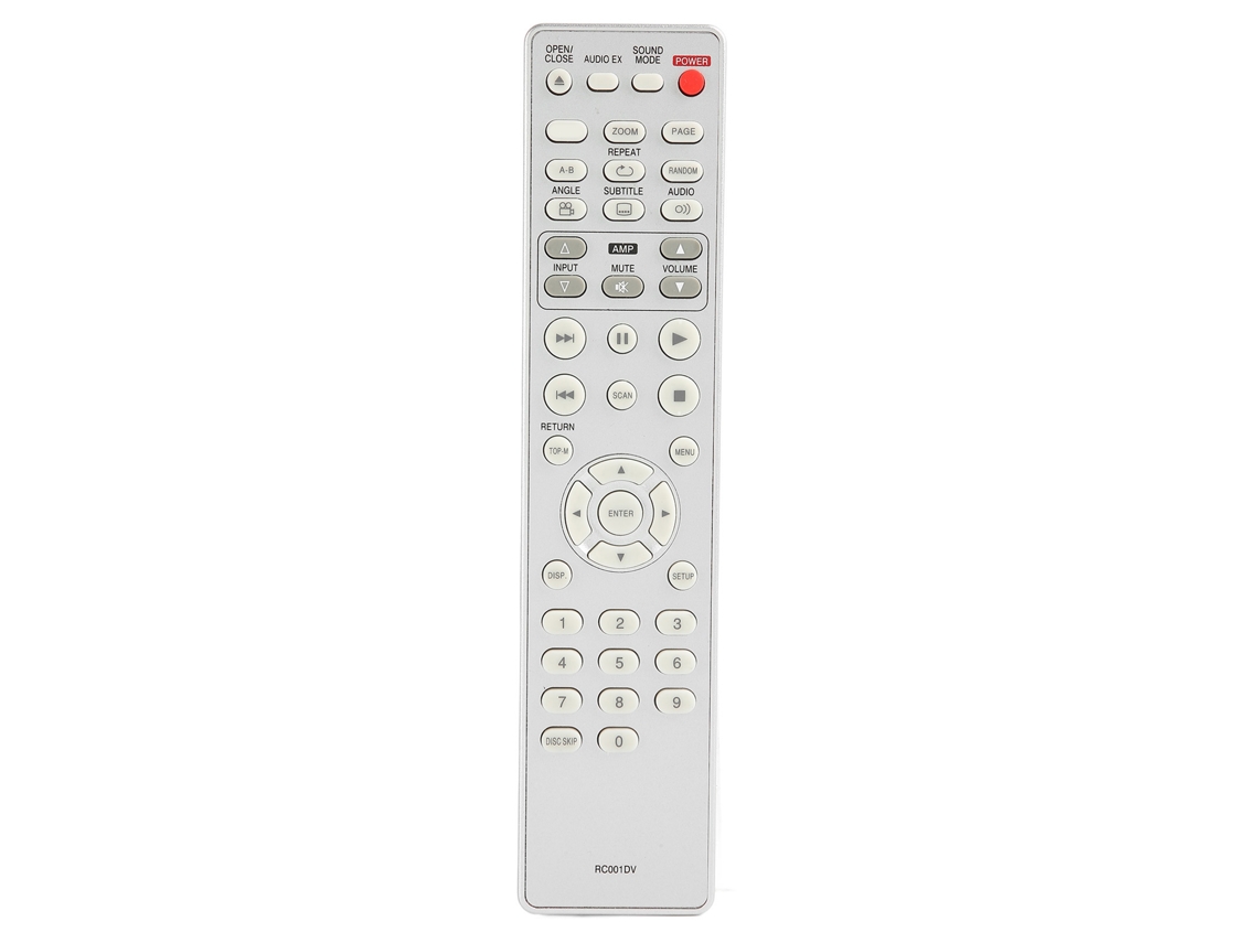 Controle remoto substituto para DVD Marantz | S/MARCA