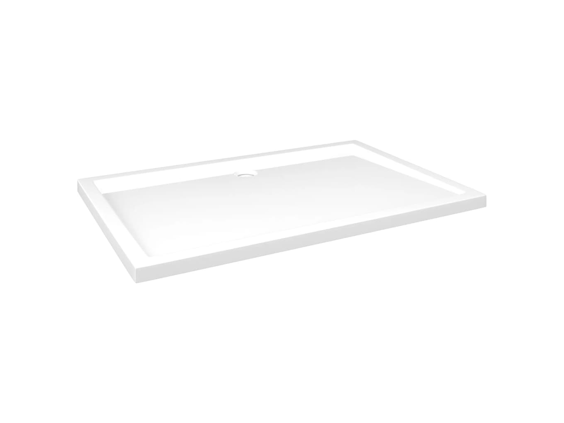 Shower Base Tray, Shower Base Trays Vidaxl Branco Fibra De Vidro (80 X 120 Cm)