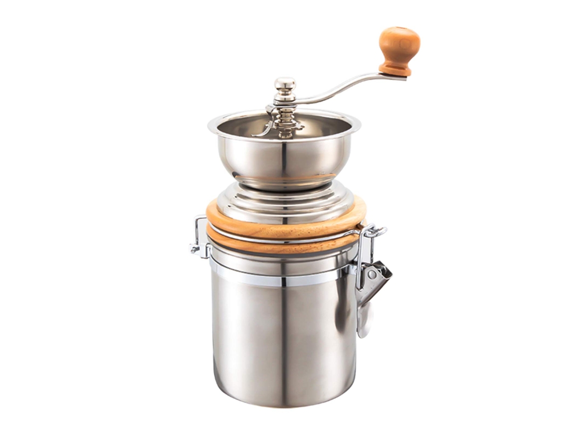 Moedor De Café Manual Aço Inoxidável, Com Moagem Ajustável Para Espresso, Prensa Francesa E Café Coado, Ideal Para Casa, Escritório E Viagens