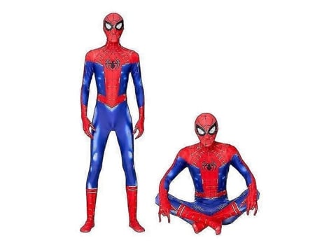 Spider Man Era Peter Parker Cosplay Costume Party Macacão Marveluyt