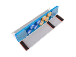 Caixa de Pesca AQUAFORGE com Bóia, Suporte, Linha, Organizadora
