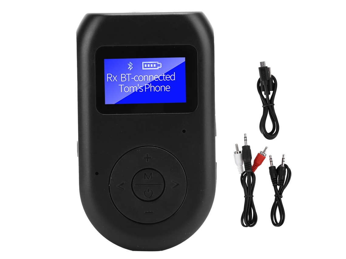 Adaptador Bluetooth 5.0 com LCD, Receptor e Transmissor CHABERLU