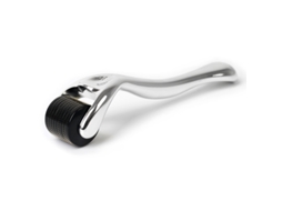 Rolo De Microagulhas Em Liga De 540 Titânio Para Reparo Facial 0.75 Mm Prateado