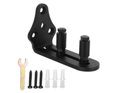 Laxiscreed Travamento De Guia De Piso Para Porta De Celeiro Em Aço Carbono, Modelo Triangular