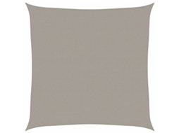 Maison Exclusive - Para-sol Estilo Vela Quadrado 160 G/m² 5x5 M Pead Cinza-claro