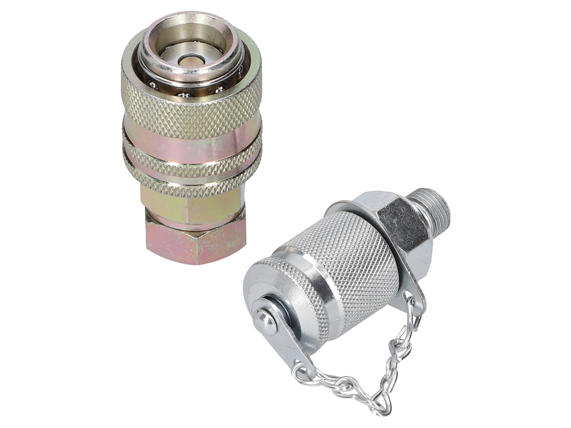 Conector de Acoplamento Rápido para Teste de Pressão Hidráulica G1/8