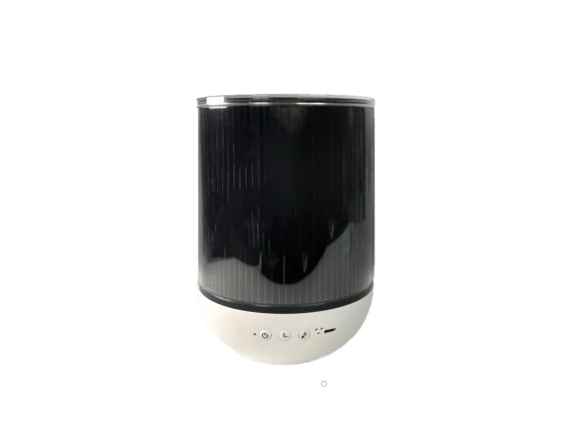 Abajur de Cabeceira com Projetor+ Bluetooth, 3 Cores de Luz+ Controle Remoto BRILVIBERA