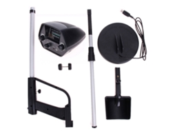 Detector de Metal Profissional Md4030 à Prova D'água com Modo Sonoro