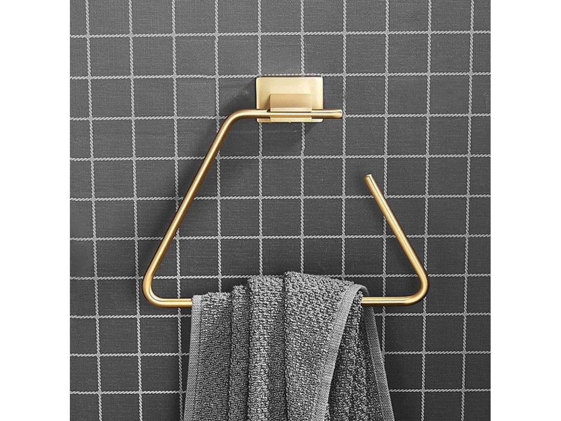 Kit De Suporte Para Toalhas De Papel Em Latão
