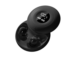 Fones Abertos Bluetooth 5.3, 2024, Sem Fio, Esportivos, Microfone, Ganchos, 50h, Estojo, IPX4 Branco JIAPEI