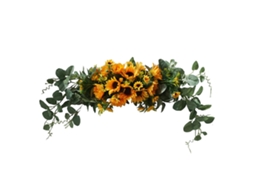 Laxiscreed Guirlanda De Parede Com Flores De Girassol Para Decoração Horizontal