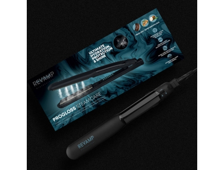 Alisador de Cabelo REVAMP ST-1600-EU Progloss Steamcare Ceramic (Cerâmica - 150-230 ºC)