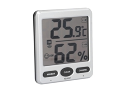 Monitor De Temperatura E Umidade Topincn, Termômetro E Higrômetro Sem Fio, Seis Sensores Adicionais, Console