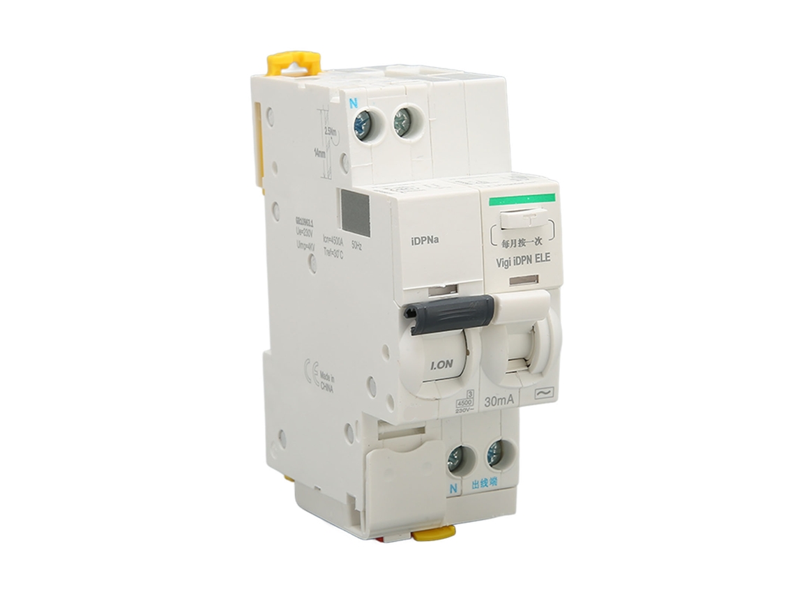 Interruptor de Circuito de Ar 1p N AC 230v com Proteção Contra Fugas