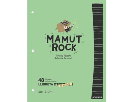 JOVENTUT, EDITORIAL - Livro Mamut Rock de Eveline Payette (Catalão) Livro Mamut Rock de Eveline Payette (Catalão)
