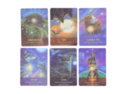 2026 baraja de Tarot com Padrões de Animais para Adivinhação e Jogo de Mesa, Ideal para Festas e Iniciantes