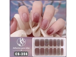 Adesivos de Gel para Unhas Semi curados, Incluindo 14 Peças Autoadesivas. MDUG