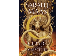 Livro Cidade da Lua Crescente - Livro 3 Casa de Chama e Sombra de Sarah J Maas e (Português)