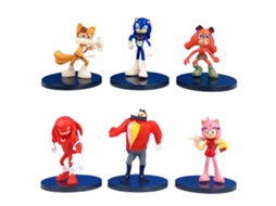 Conjunto de 6 Action Figures para Jogos e Decoração LAXISCREED