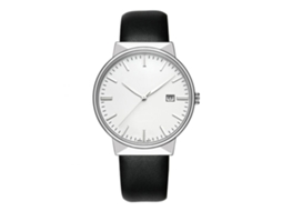 2026 relógio Wwoor Men Waterproof Quartz com Pulseira de Couro