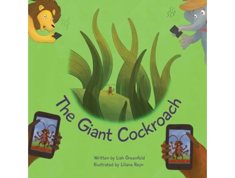 Livro The Giant Cockroach de Liah Greenfeld (Inglês)