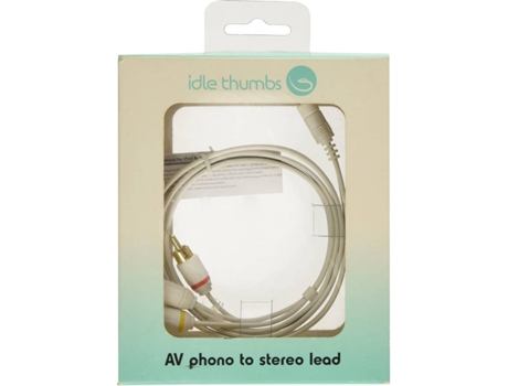 Cabo de Áudio IDLE THUMBS (Jack 3.5mm - Branco)