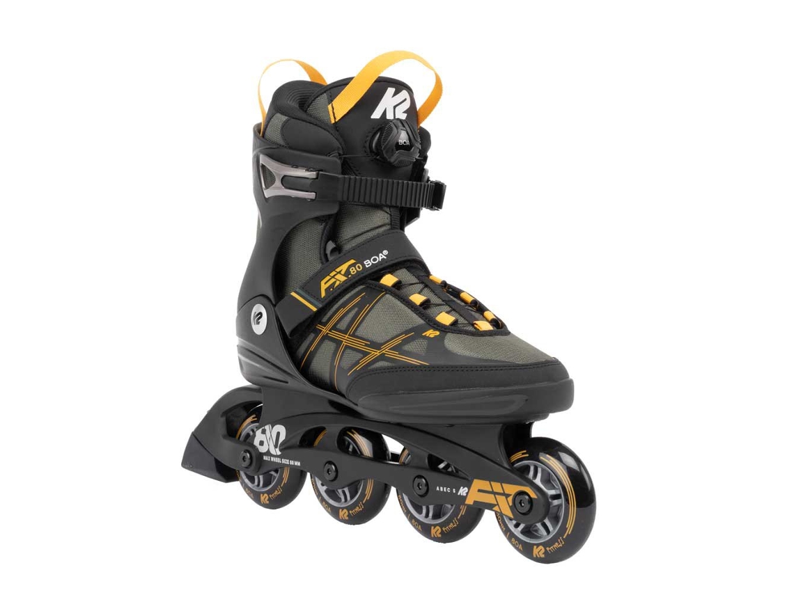 Patina em Linha F.I.T. 80 Boa Cinzento Eu 42K2 Skate
