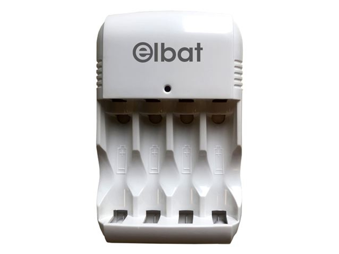 Carregador De Pilha Recarregável ELBAT Aa/Aaa Elbat