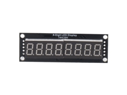 Laxiscreed Display Digital Led De 8 Dígitos E 7 Segmentos, Tela De 0,36 Polegadas