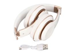 Fones de Ouvido Bluetooth LAXISCREED Plegáveis com Microfone