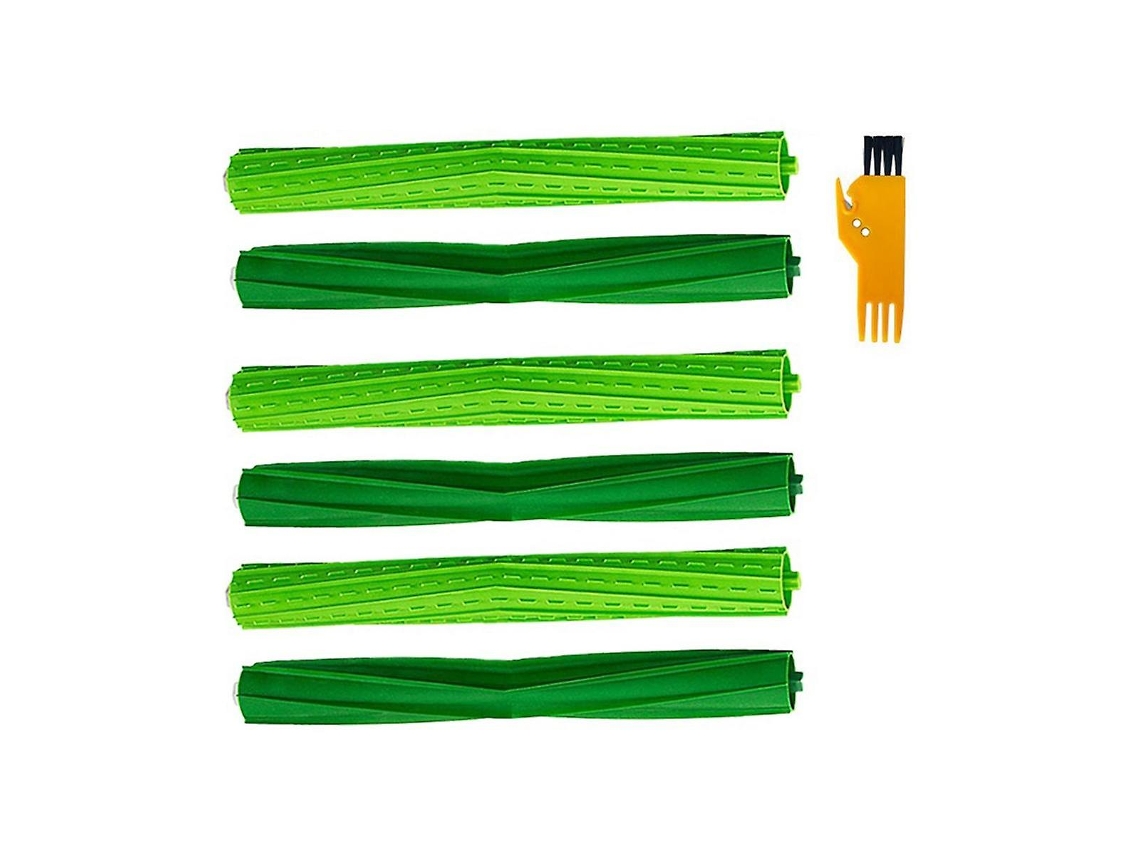 Acessórios de Aspirador Escova de rolo de escova de borracha multisuperfície dupla para substituição de robô S9 / S9+ Plus 9150 9550