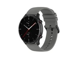 Bracelete Silicone com Fivela CAPASMART para Garmin Forerunner 70 Cinza