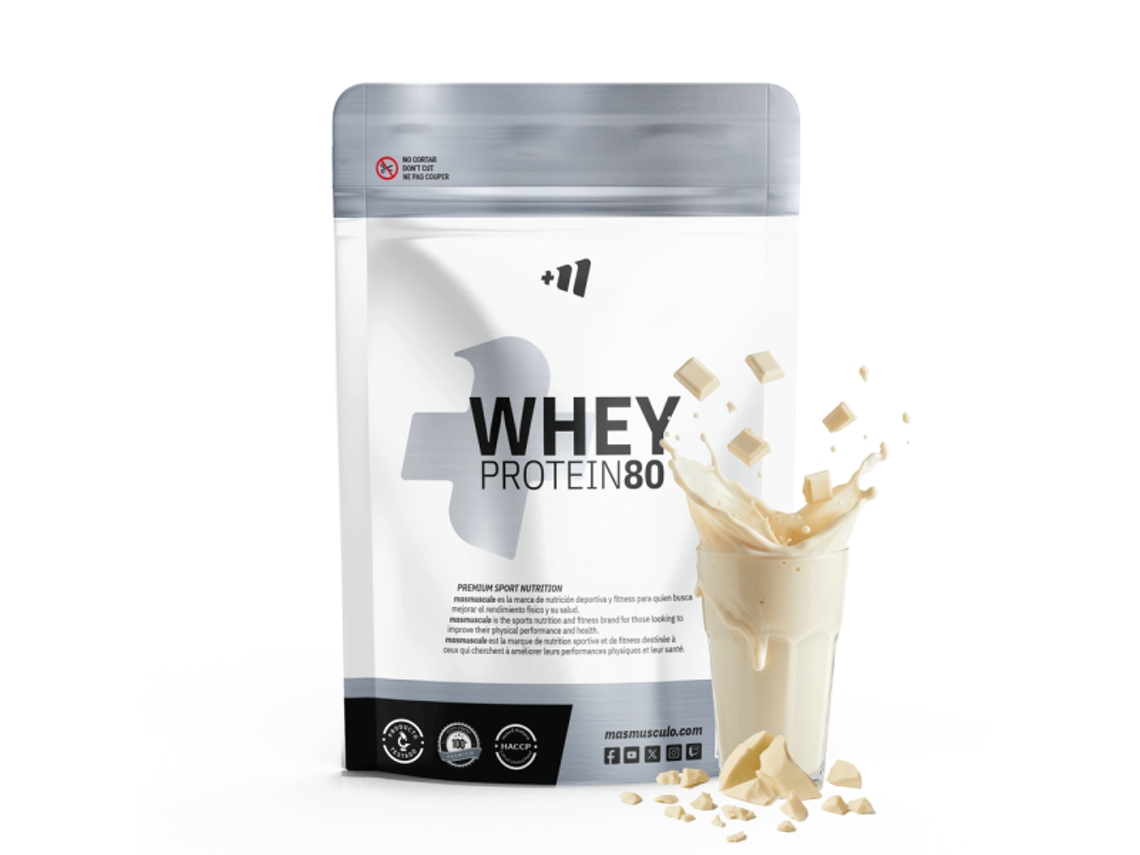 Whey Protein80 500g Chocolate Branco MM SUPPLEMENTS