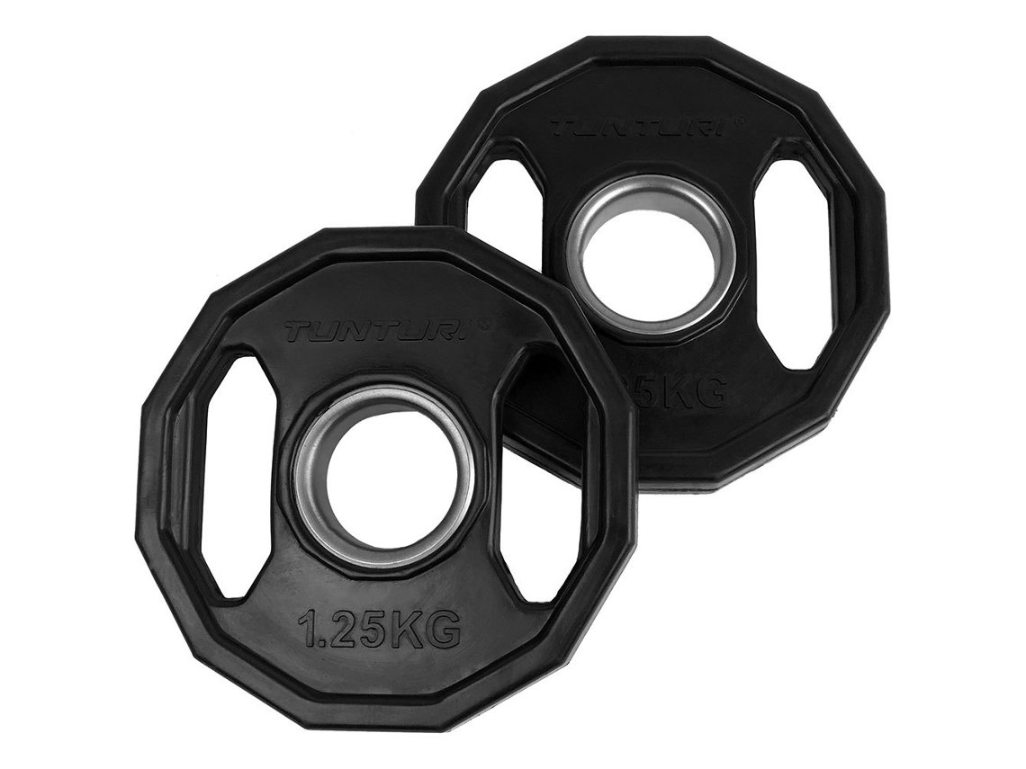 Barra TUNTURI Olímpica wight 1.25kg 2 unidades (2 x 1.25 cm)