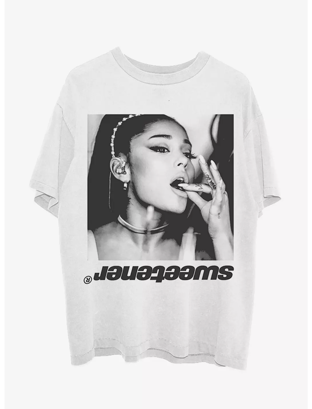 Rockinstone Ariana Grande Sweetener World Tour Double-sided T-shirt Unisex Best Sellers-s