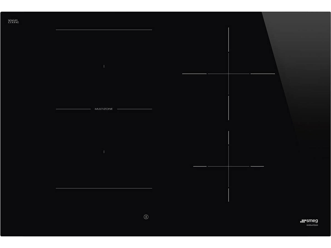Placa de Indução SMEG SI1M4744D (Elétrica - 75 cm - Preto)