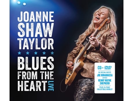 CD+DVD Blues From The Heart - Live 2022 de Joanne Shaw Taylor