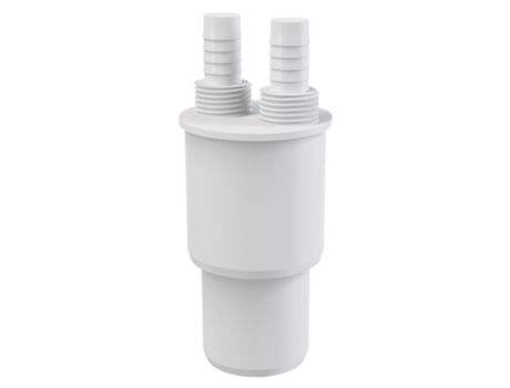 Redução de Conexão de Plástico Branco para Resíduos 40/50XG1/2 Conector de Mangueira