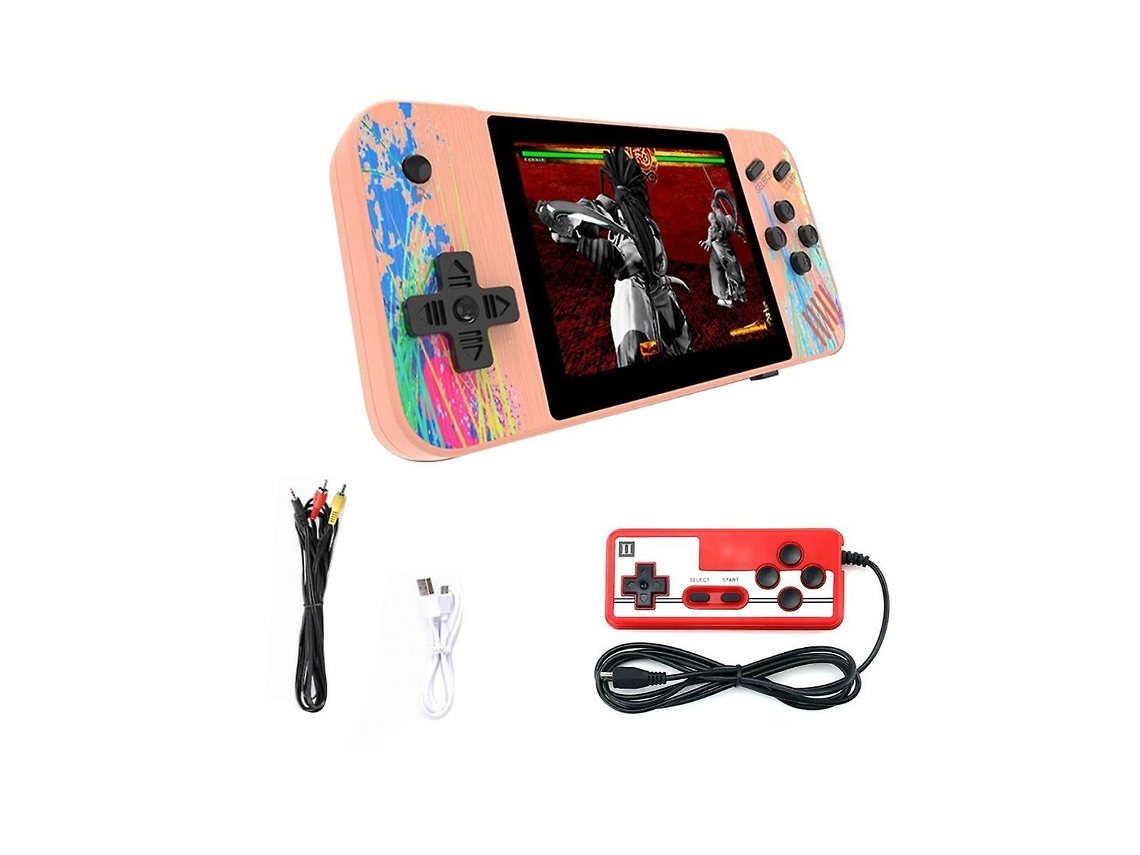 Console De Jogos Portátil G3 Retro Com 800 Jogos Clássicos, Tela De 3,5 Polegadas, Modo Para Dois Jogadores Ly Ebike
