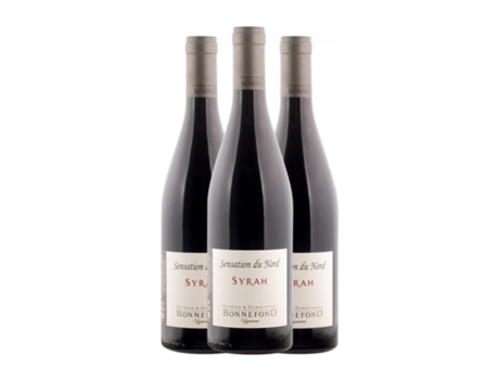 Vinho BONNEFOND Syrah Collines Rhodaniennes (0.75 L - 3 Unidades)