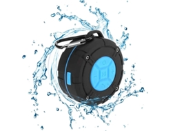 Alto Falante Portátil Para Chuveiro Alto Falante Externo Sem Fio À Prova Dágua Ipx7 Com Som Hd 2 Ventosas Microfone Embutido Viva Voz Yizhood