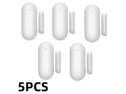 1-7 Unidades De Sensor Inteligente Wifi/zigbee Para Porta/janela, Detector De Alarme De Segurança Residencial Compatível Com Alexa E Google Home.