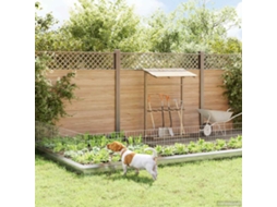 Vidaxl Cerca De Jardim Com Estacas 12 Pcs 35 X 50 Cm Mesh Prateado