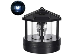 Novos Produtos 2025, Farol Solar Led Rotativo Para Jardim Pátio Lâmpada De Iluminação