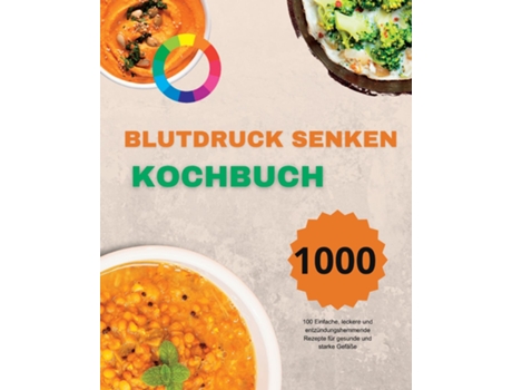 Livro Blutdruck Senken Kochbuch de Paolin (Inglês)