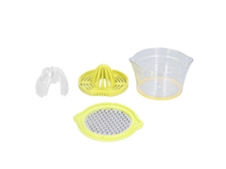 Suco prensador Manual com Escala, Antiderrapante 400ml para Frutas e Coquetéis | S/MARCA