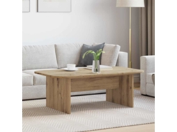 Vidaxl Mesa De Centro Carvalho Artesanal 93 X 53 X 33 Cm